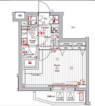 ザ・ハウス赤坂檜町(THE HOUSE赤坂檜町） 202 ｜ 東京都港区赤坂９丁目1-19（賃貸マンション1K・2階・25.72㎡） その2