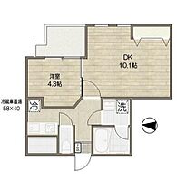 ムジーク北参道 502 ｜ 東京都渋谷区代々木１丁目21-5（賃貸マンション1DK・5階・33.50㎡） その2