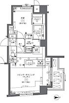 ズーム中野坂上（ZOOM中野坂上） 304 ｜ 東京都中野区中央１丁目21-2（賃貸マンション1LDK・3階・44.58㎡） その2