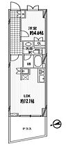 パシフィックコート中延 102 ｜ 東京都品川区中延５丁目7-9（賃貸マンション1LDK・1階・40.92㎡） その2