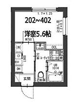 アイリス東品川 302 ｜ 東京都品川区東品川１丁目36-1（賃貸マンション1K・3階・19.08㎡） その2