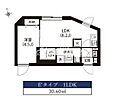 REPURE南大井RESIDENCE4階16.8万円