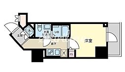 プライマル品川大森海岸 1Kの間取図画像