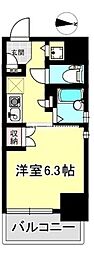 リエス大森ル・ノード 1Kの間取図画像