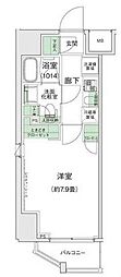 スタイリオ蒲田2 1Kの間取図画像