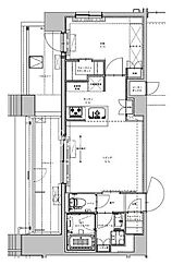ASYLCOURT大森西 1LDKの間取図画像