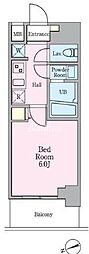 LIVIOMAISON大森EAST 1Kの間取図画像