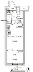 REGOLITH IKEGAMI 1LDKの間取図画像