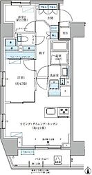 パークアクシス大森山王 2LDKの間取図画像