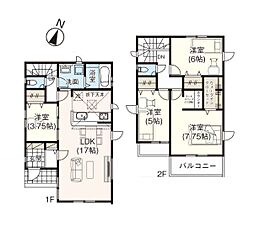 さいたま市中央区鈴谷8丁目　新築一戸建て　6期　2号棟