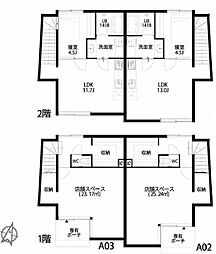 種音-tane-（住居） 1階1DKの間取り