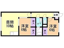 ヴェルディ 2階