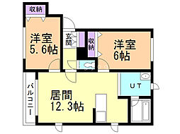 ノースヒル 1階