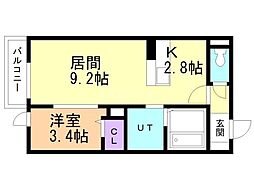 JR千歳線 千歳駅 徒歩23分