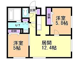 JR千歳線 千歳駅 徒歩13分