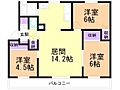 ベルナール新富A3階6.0万円