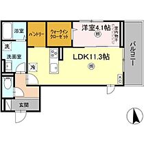 PREMILIFE新川 205 ｜ 大分県大分市新川町１丁目（賃貸アパート1LDK・2階・44.88㎡） その2