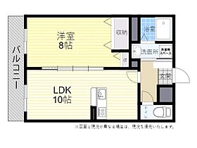 グレード上野 201 ｜ 大分県大分市上野町13番15号（賃貸マンション1LDK・2階・44.00㎡） その2