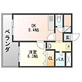 ラ・メゾンセピア2階5.3万円