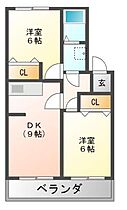 カーサ・ヴィーノ　A 201 ｜ 岡山県岡山市中区関（賃貸アパート2LDK・2階・49.68㎡） その2