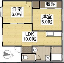 シェンブラ瀬戸Ａ 202 ｜ 岡山県岡山市東区瀬戸町瀬戸（賃貸アパート2LDK・2階・48.00㎡） その2