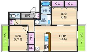 阪南ファイブ 301 ｜ 大阪府大阪市阿倍野区阪南町5丁目4-21（賃貸アパート2LDK・3階・63.38㎡） その2