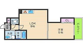 クリエオーレ東住吉II 103 ｜ 大阪府大阪市東住吉区矢田2丁目8-19（賃貸アパート1LDK・1階・33.36㎡） その2