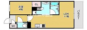 PHOERME TENNOJI East  ｜ 大阪府大阪市東住吉区杭全7丁目（賃貸マンション1LDK・4階・34.63㎡） その2