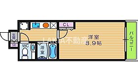 ジュネス東住吉弐番館  ｜ 大阪府大阪市東住吉区桑津3丁目（賃貸マンション1K・6階・26.40㎡） その2