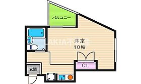 I-ZONE 307 ｜ 大阪府大阪市天王寺区勝山1丁目1-16（賃貸マンション1R・3階・18.74㎡） その2