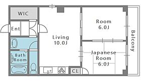 プレステル桑津  ｜ 大阪府大阪市東住吉区桑津1丁目（賃貸マンション2LDK・6階・51.54㎡） その2