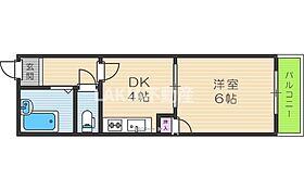 プレステル桑津  ｜ 大阪府大阪市東住吉区桑津1丁目（賃貸マンション1DK・4階・25.00㎡） その2