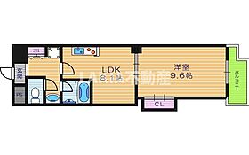 CITY SPIRE上町台 605 ｜ 大阪府大阪市天王寺区上本町9丁目（賃貸マンション1LDK・6階・42.00㎡） その2