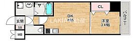 MAXIV大阪山坂  ｜ 大阪府大阪市東住吉区山坂2丁目2-2（賃貸マンション1LDK・2階・27.73㎡） その2