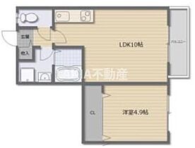 五條ハイツ  ｜ 大阪府大阪市天王寺区上本町9丁目（賃貸マンション1LDK・5階・34.65㎡） その2