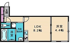 LEGALAND清水谷  ｜ 大阪府大阪市天王寺区清水谷町（賃貸マンション1LDK・2階・31.70㎡） その2