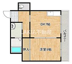 カーサ中田 101 ｜ 大阪府大阪市阿倍野区阿倍野筋3丁目4-14（賃貸マンション1LDK・1階・35.70㎡） その2