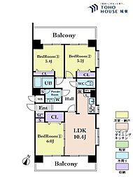 間取図画像 3LDK
