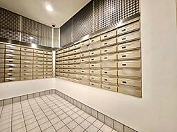 郵便物を受け取るための郵便受けも、きちんと管理されています。