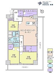 間取図画像 3LDK