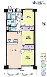 ストークマンション綾瀬 3LDKの間取り