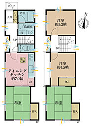 北区船堀2丁目 4LDKの間取り