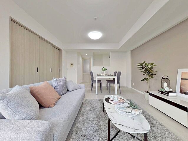 リビング/ダイニング ライオンズマンション東堀切二丁目 4階/-