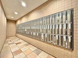 郵便物を受け取るための郵便受けも、きちんと管理されています。