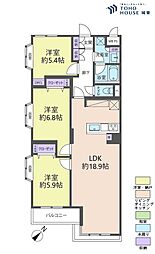 間取図画像 3LDK