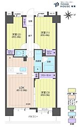 間取図画像 3LDK