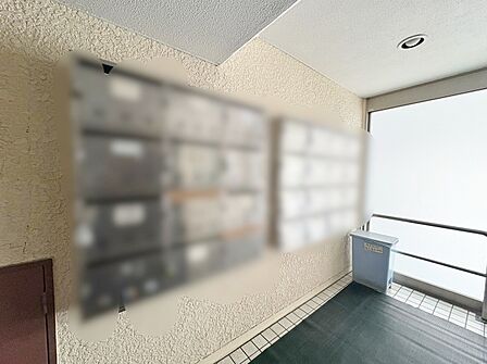 郵便物を受け取るための郵便受けも、きちんと管理されています。