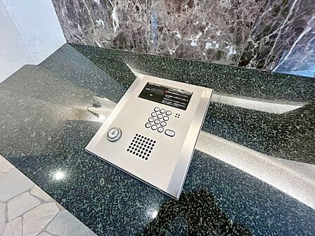 オートロックがついていますので、セキュリティ面でも安心です。