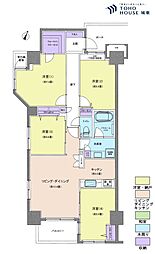 アルシオン小岩 3LDKの間取図画像