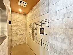 郵便物を受け取るための郵便受けも、きちんと管理されています。